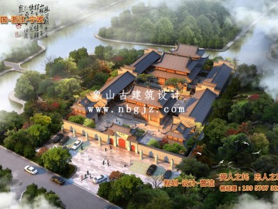 惠安天福寺重建规划效果图